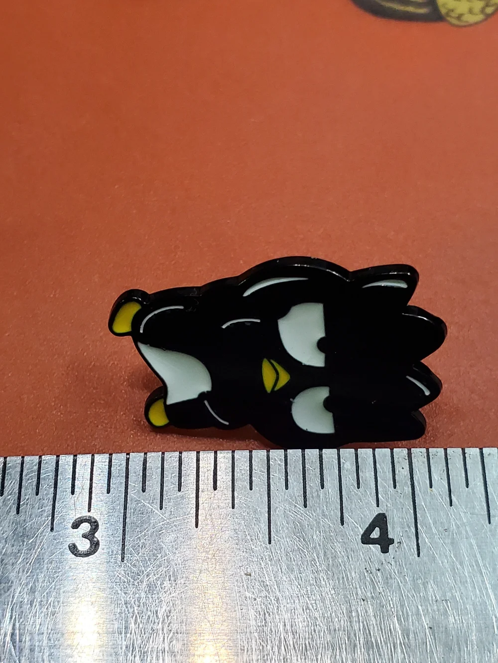 Badtz-Maru Black Enamel Pin - Cute Penguin Character
